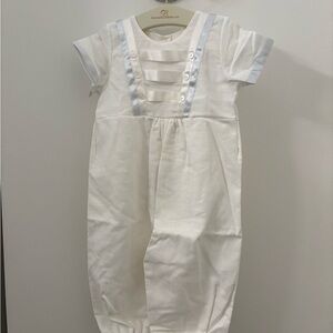 Ivory Baby Romper and Skirt for Baptism / Christening by Baby Beau and Belle